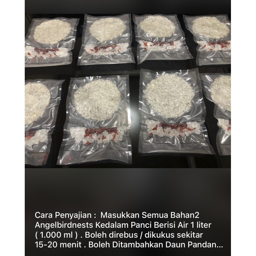 

Numan Sarang Burung Walet Angel Dnest Serat Ala 10 Gram
