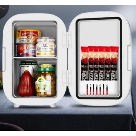 READY Kulkas Mini Portable 6L Kulkas Skincare Kulkas Anak Kos Kulkas GWM