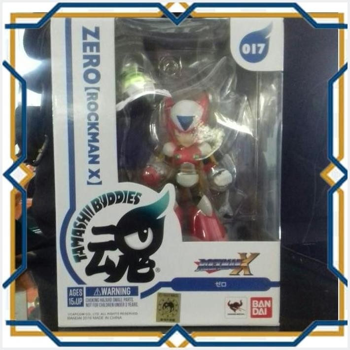 [HBY] TAMASHII TAMASHI BUDDIES ZERO ROCKMAN X BIB ORI