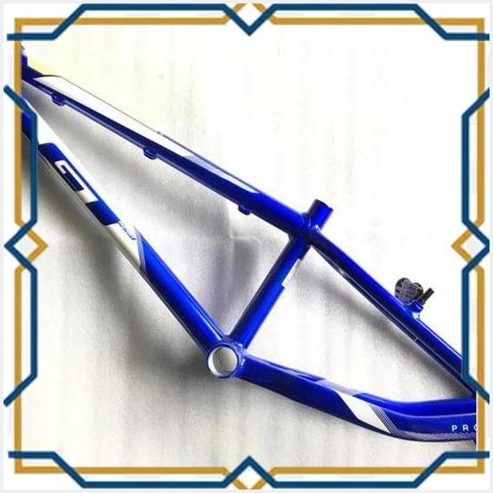 [TRB] FRAME BMX GT SPEED PRO ALLOY BLUE YELLOW FLUO ORIGINAL NOT HARO DARTMOORE MONGOOSE