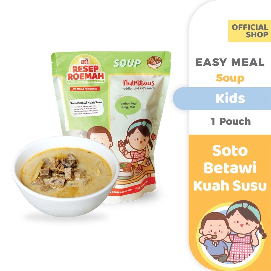 

RR Soto Betawi Kuah Susu / Makanan Sehat Anak Balita / Kids Healthy Homemade Frozen Food / No MSG