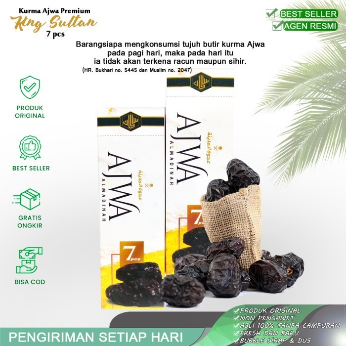 

{{{{}}] kurma ajwa 7 butir premium king sultan