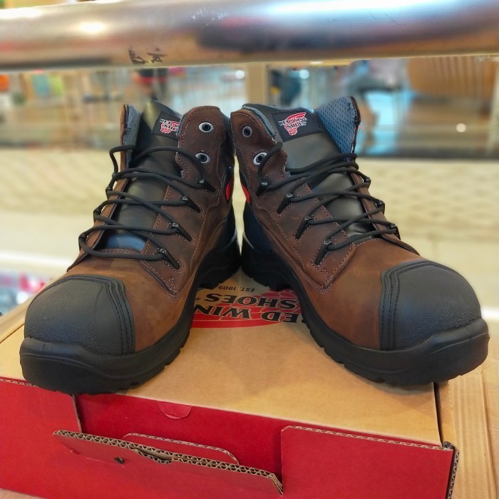 {AdevaShop} sepatu safety red wing 3228 original safety shoes Murah