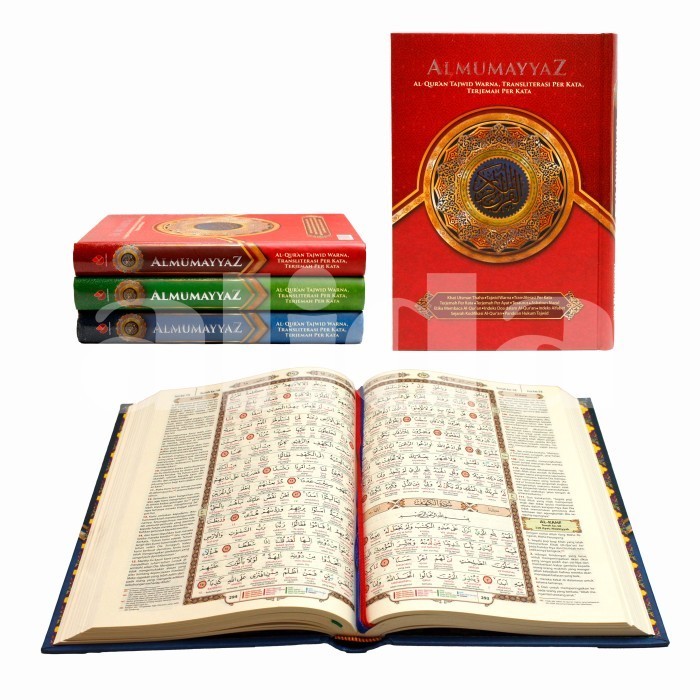 

Alquran Almumayyaz Besar, Al-Quran Tajwid Arab-Latin-Terjemah