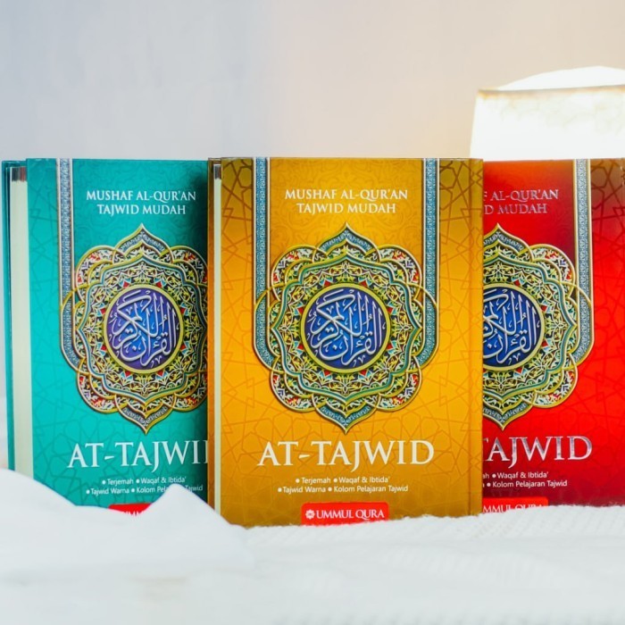 

Mushaf Al-Quran At-Tajwid Ummul Qura Merah A5
