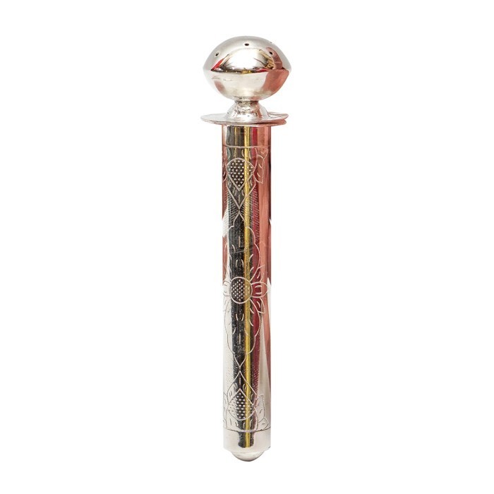 

Aspergil Pemercik Air Suci Silver 14cm Perlengkapan liturgi katolik