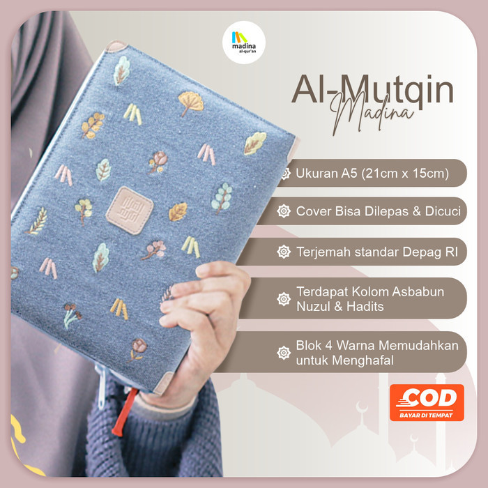 

Al Quran/AlQuran Terjemah/Hafalan/Tajwid Wanita C Biru Ukuran A5