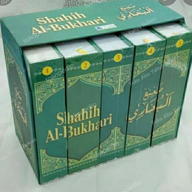 

Buku Terjemahan Shahih Al-Bukhari 5 Jilid Lengkap Pustaka As sunnah