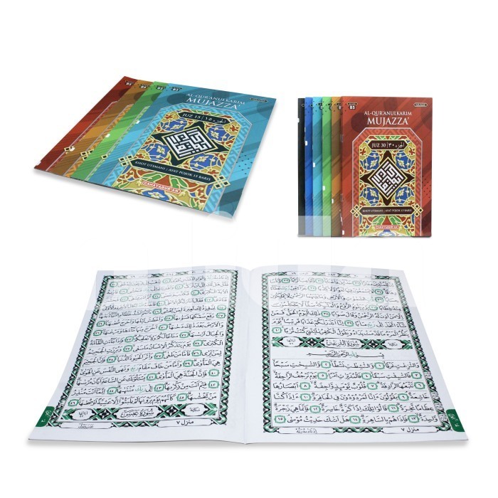 

Al-Quran Per Juz Utsmani Mujazza UkB5 isi 30 Juz Alquran Mujaza PerJuz