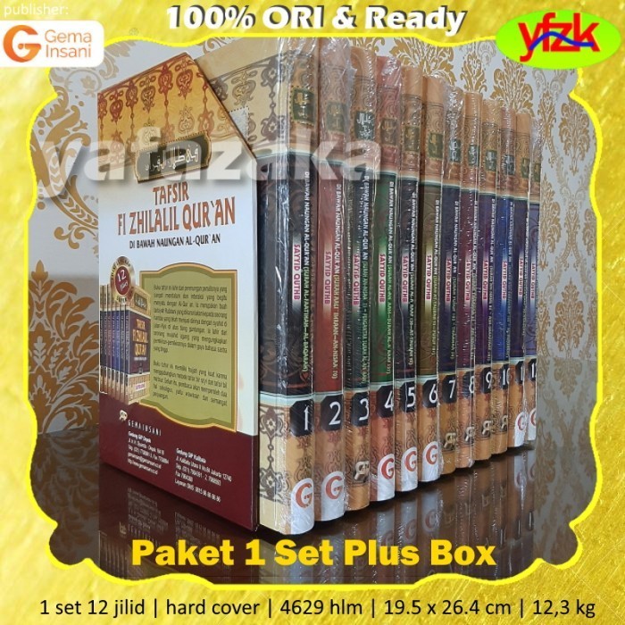 

1 Set Tafsir Fi Zhilalil Quran Super Lux