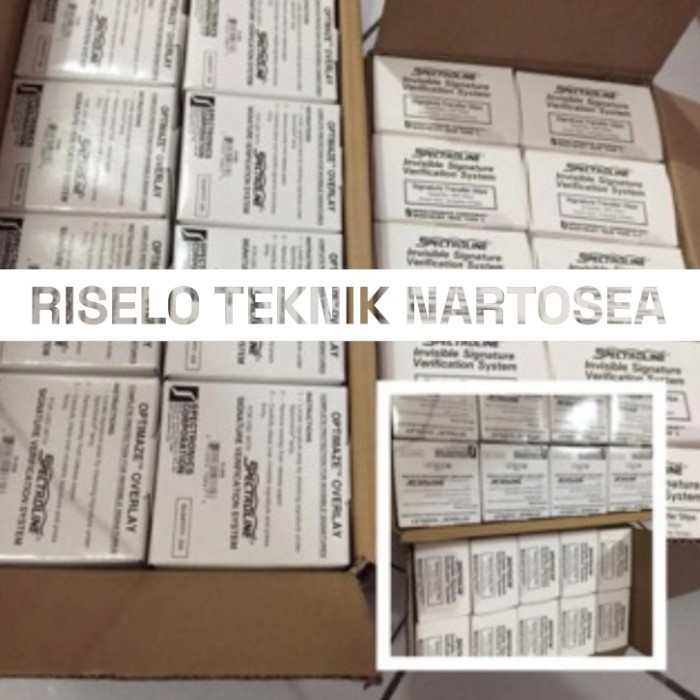 

Harga jual 1 set kertas Spectroline + Overlay Murah Berkualitas