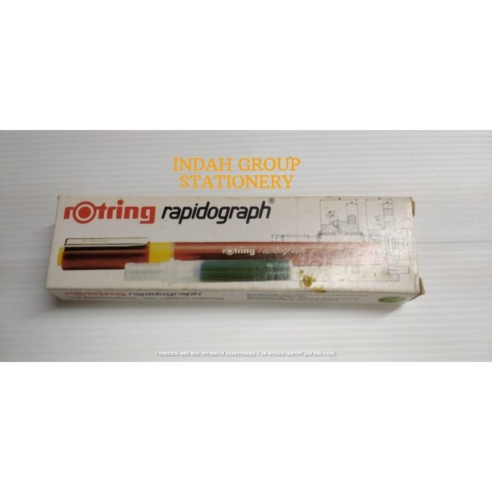 

Ballpoint Technique Rotring Rapidograph