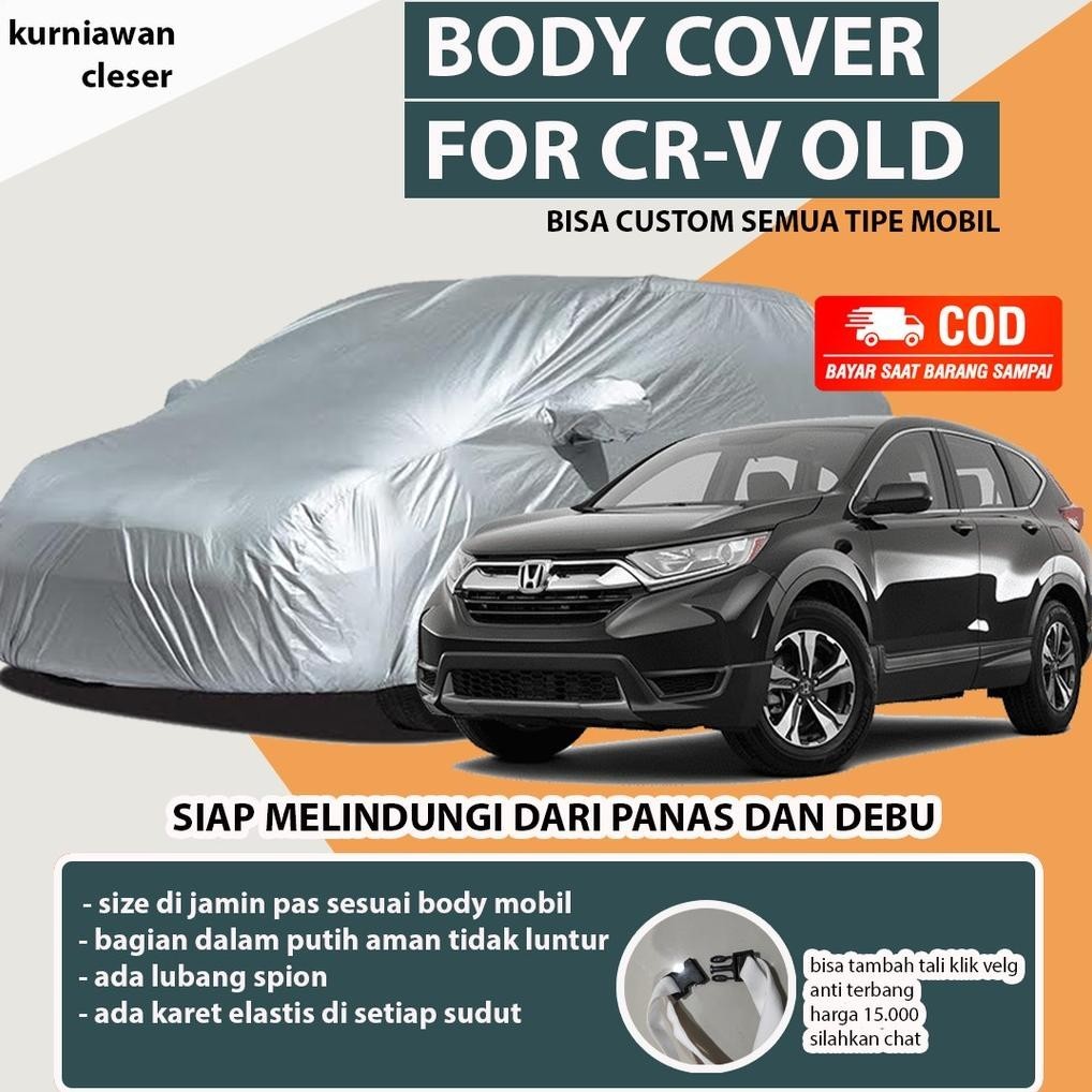 [DISKON] Body Cover CRV Lama / Cover mobil crv gen 2 gen 3 / Sarung mobil CRV turbo / Selimut mobil 