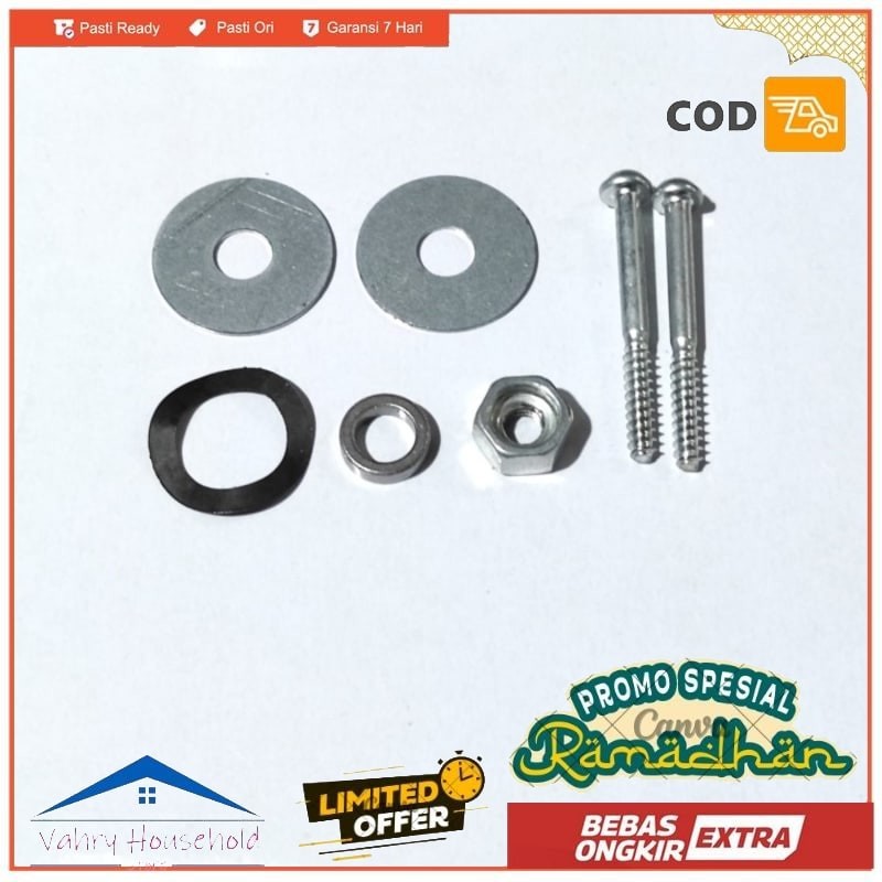 SET MUR BAUT RING MESIN BOLDE SUPER HOOVER CYCLONE VACUUM CLEANER ORI
