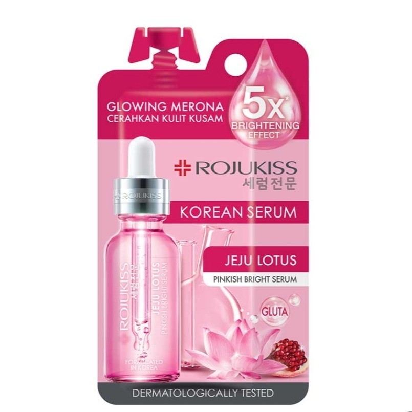 ROJUKISS Korean Serum Jeju Lotus Pinkish Bright 8 ml