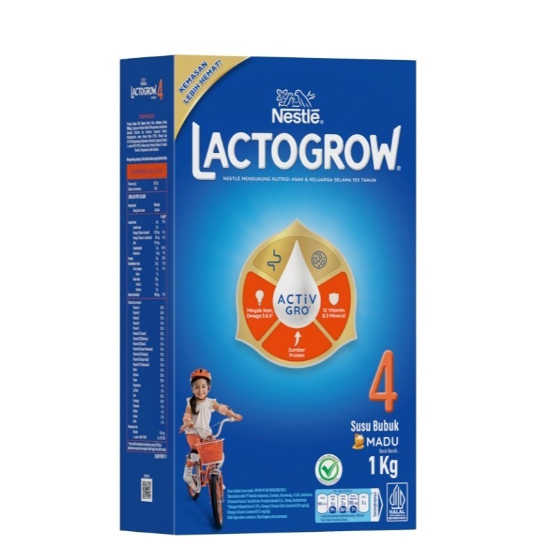 

LACTOGROW 4 Happynutri Susu Pertumbuhan 3-5 Tahun Madu 1 Kg