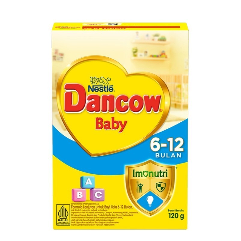 

DANCOW Baby Susu Formula Bayi 6 - 12 Bulan 120 g