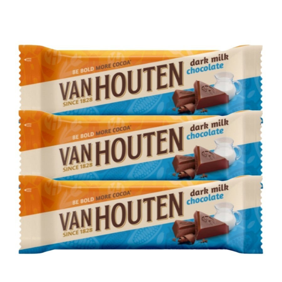 VAN HOUTEN Milk Chocolate Bar 1 Kg