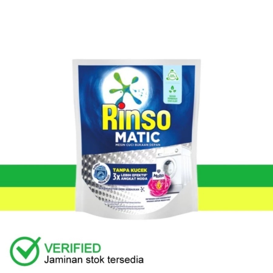 Rinso Matic Deterjen Cair Front Load 1.45 L