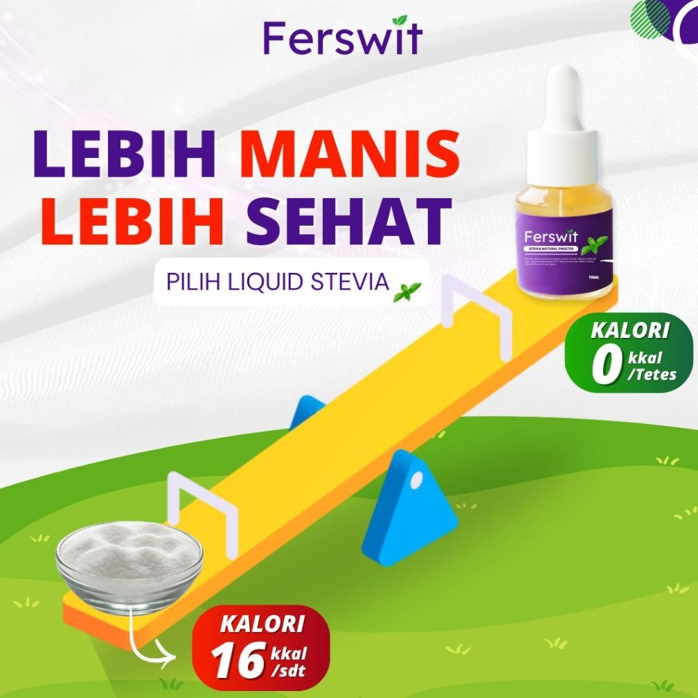 

Ferswit Stevia Alami Paket Bundling 5 Botol Gudrunsh