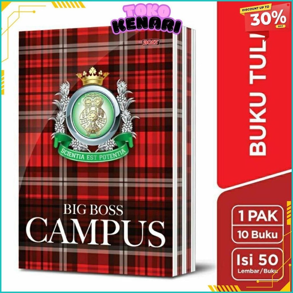 

( 10 PCS ) BUKU TULIS CAMPUSS BIGBOSS ,SINAR DUNIA / SIDU 38 LEMBAR , 58 LEMBAR | BUKU TULI MURAH ,BUKU TULIS VISION TERLARIS