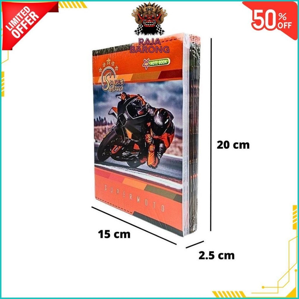 

(PER PACK ISI 10) BUKU TULIS 38 LEMBAR YOU BY KIKY TERLARIS