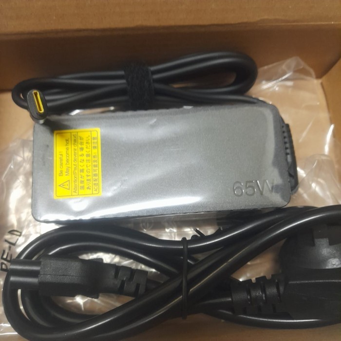 Adaptor Charger Laptop Type C 65W T580 T480 T480S L380