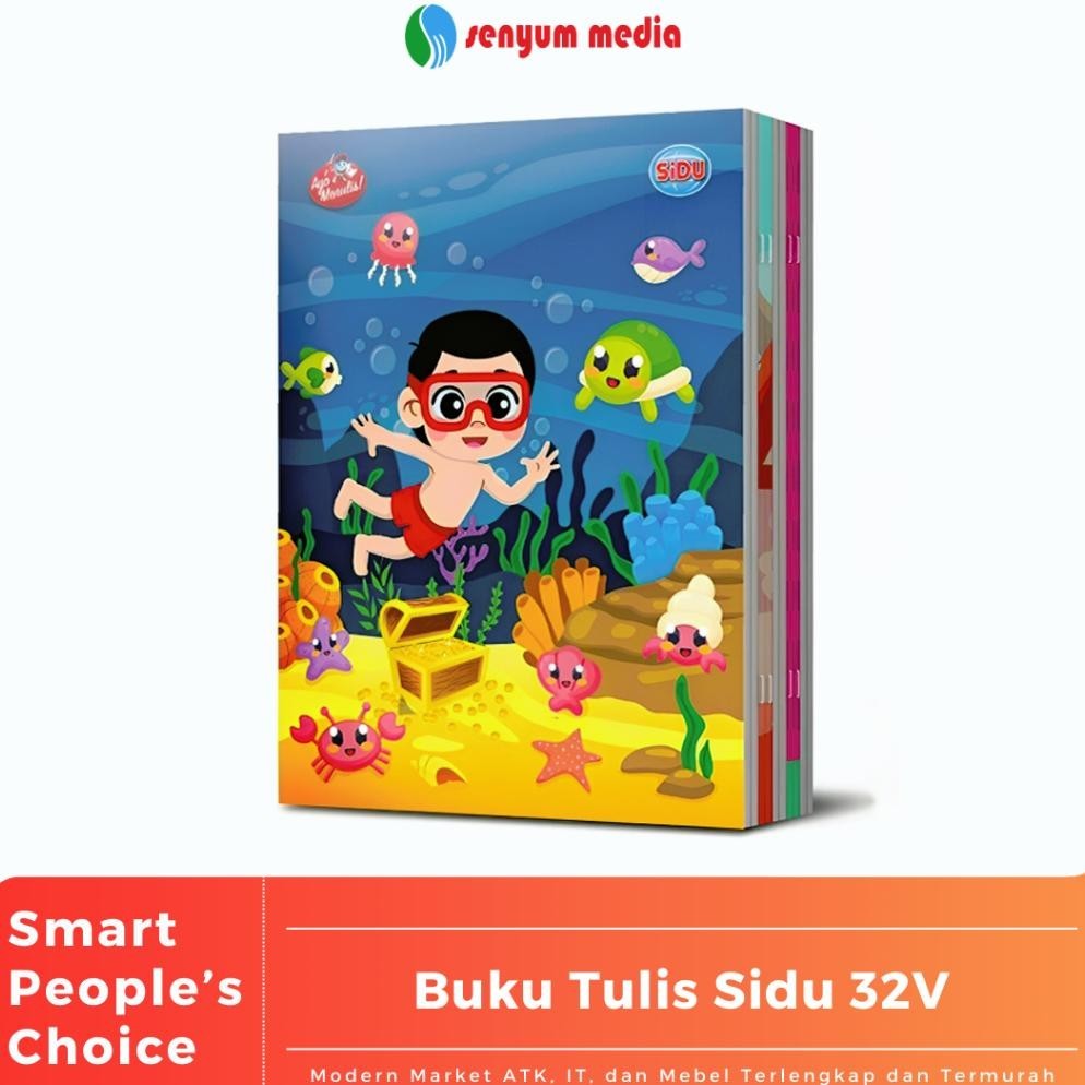 

BUKU TULIS SINAR DUNIA SIDU 32 LEMBAR (1 PACK ISI 10 BUKU) COD