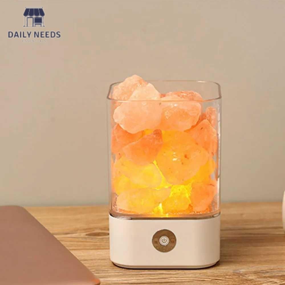 ICOCO Lampu Tidur LED Crystal Salt Night Lamp 7 Colors 3W 5V - M4 FreeOng bestseller lampu viral