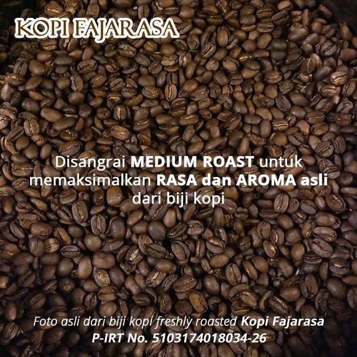 

Kopi Fajarasa Papua Wamena Biji Kopi Arabica 200 Gram