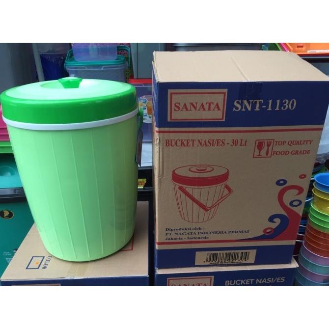 [Ready Stock] Termos Nasi / Es 30 Liter ( 10 Liter Nasi ) Sanata
