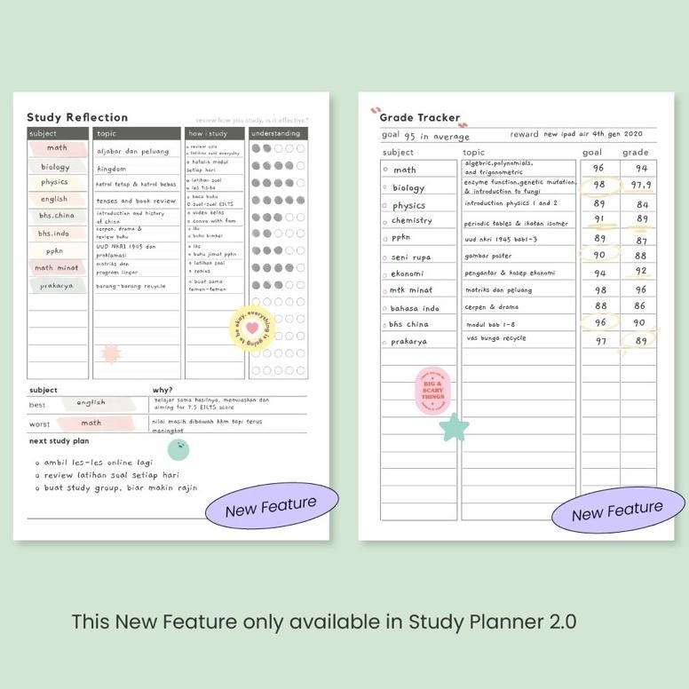 

Cod Winyo Study Planner - 1 Semester/6 Months (+ Free Sticker) Murah