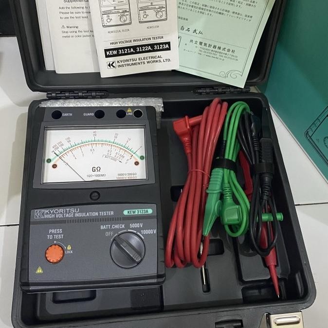 Kyoritsu 3123A Insulation Tester Ori