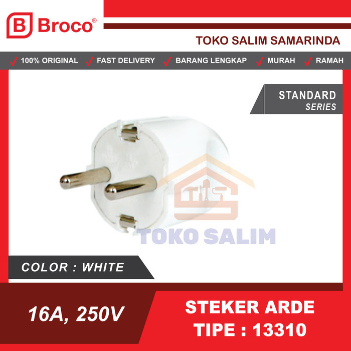 ;&;&;&;&] Steker Arde Broco Kuningan 13310 Broco