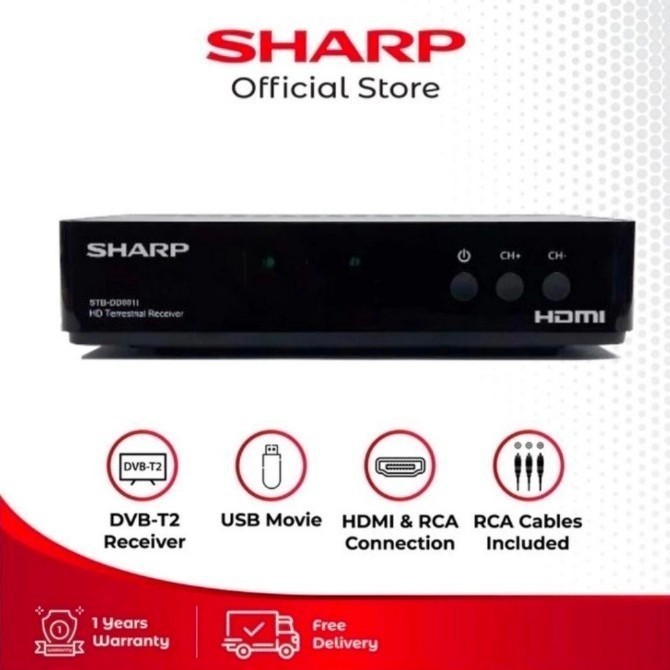 Stb Sharp Stb-Dd001 Set Top Box Sharp Stb-Dd001