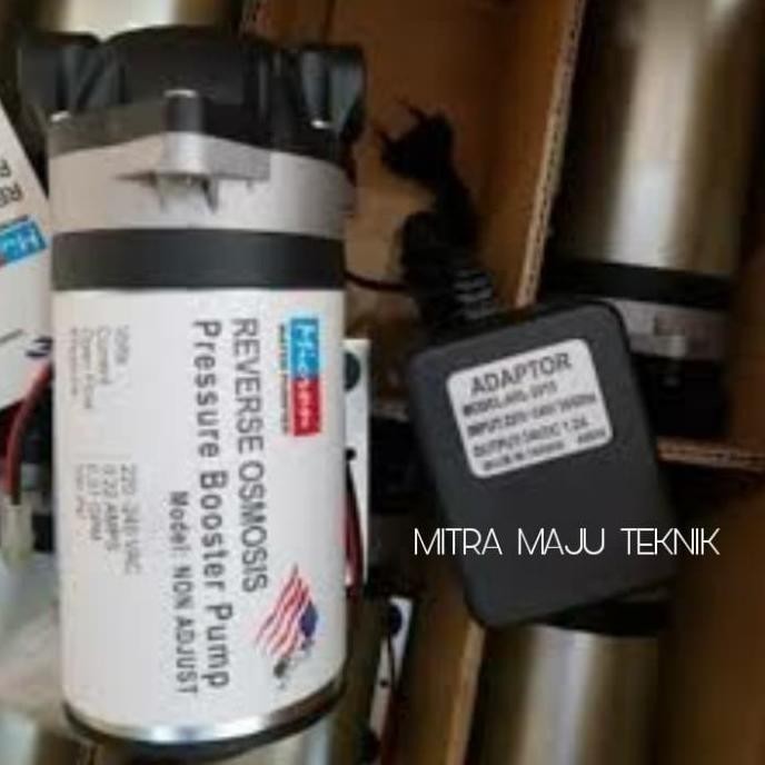 [New] Pompa Booster Ro 24Volt Micron Booster Pump Reverse Osmosis