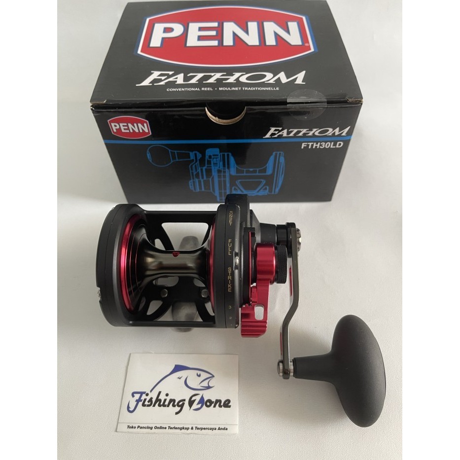 Penn FATHOM Lever Drag OH Overhead Jigging Reel FTH30LD / FTH30LDLH