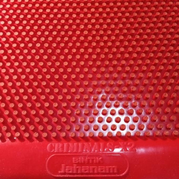 Karet Bintik Jahanam Criminals X2 Pingpong Tenis Meja Jahat GOYANG