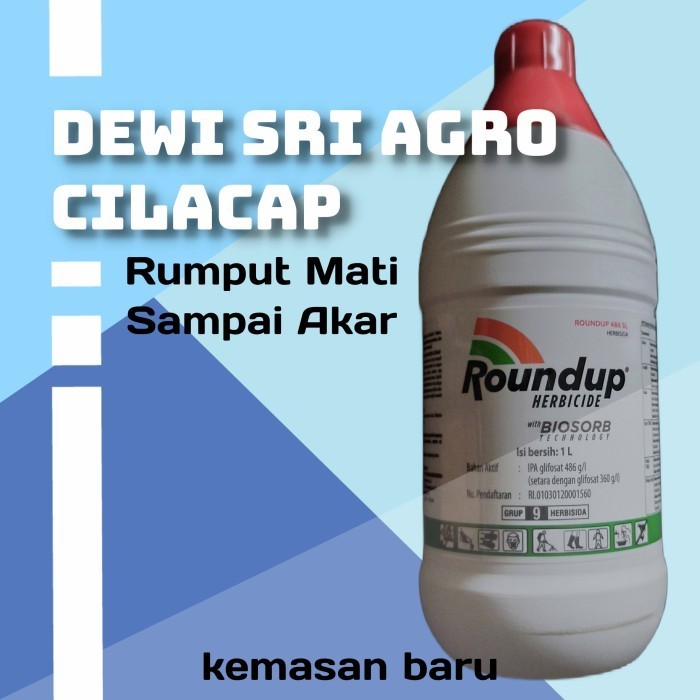 Herbisida Racun Rumput Roundup Kemasan 1 Liter Harga Grosir