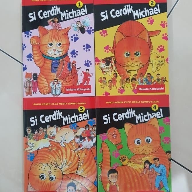 [Baru] Si Cerdik Michael Ori Gramedia Segel