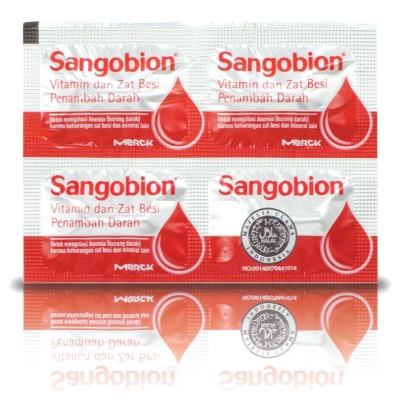 SANGOBION Suplemen Kesehatan Multivitamin 4 Kapsul