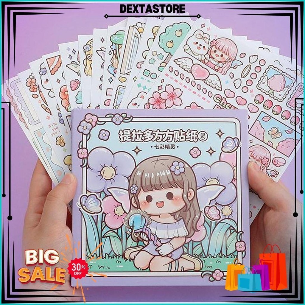 

Stiker Pack Buat Dekor Buku Jurnal Edisi Lilac Fairy Tld98 Cod