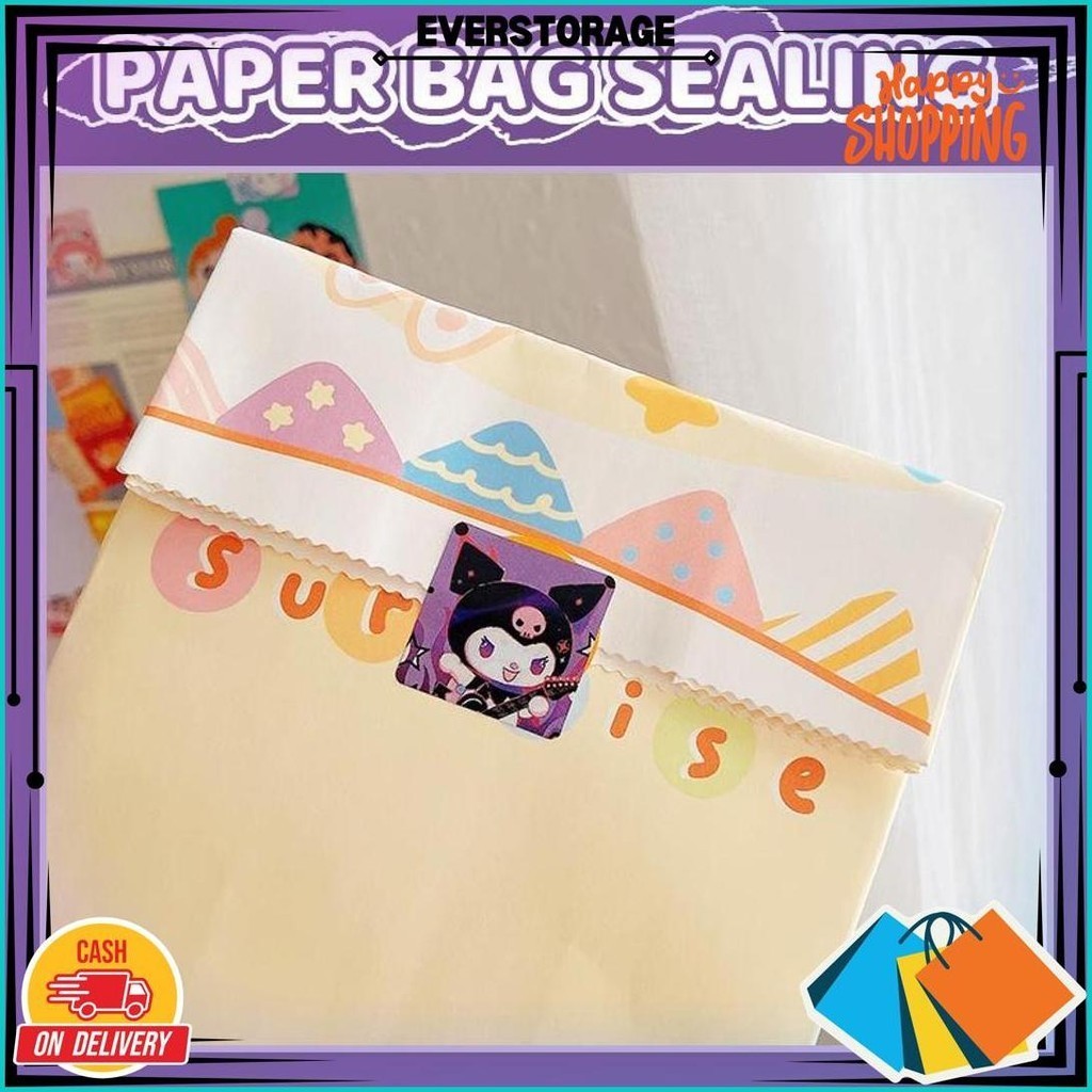 

Cod 500Pcs/Roll Stiker Sanrio Lucu Kotak/Label Segel Stiker Kuluomi Cinnamoroll Large Ears Melody Lucu Kartun Kreatif Diy Impor Untuk Dekorasi-/Happy Birthday-Yinmer Promo