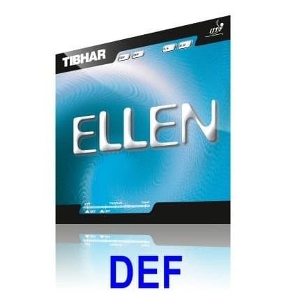Karet Tibhar Ellen DEF tenis meja Ping Pong licin anti spin