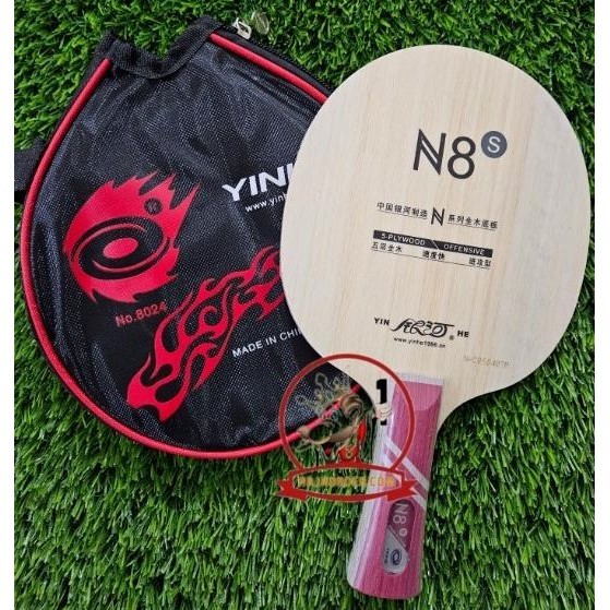 NEW Yinhe N8s N8 - Kayu Pingpong Blade 5ply Bet OFF Bat Offensive