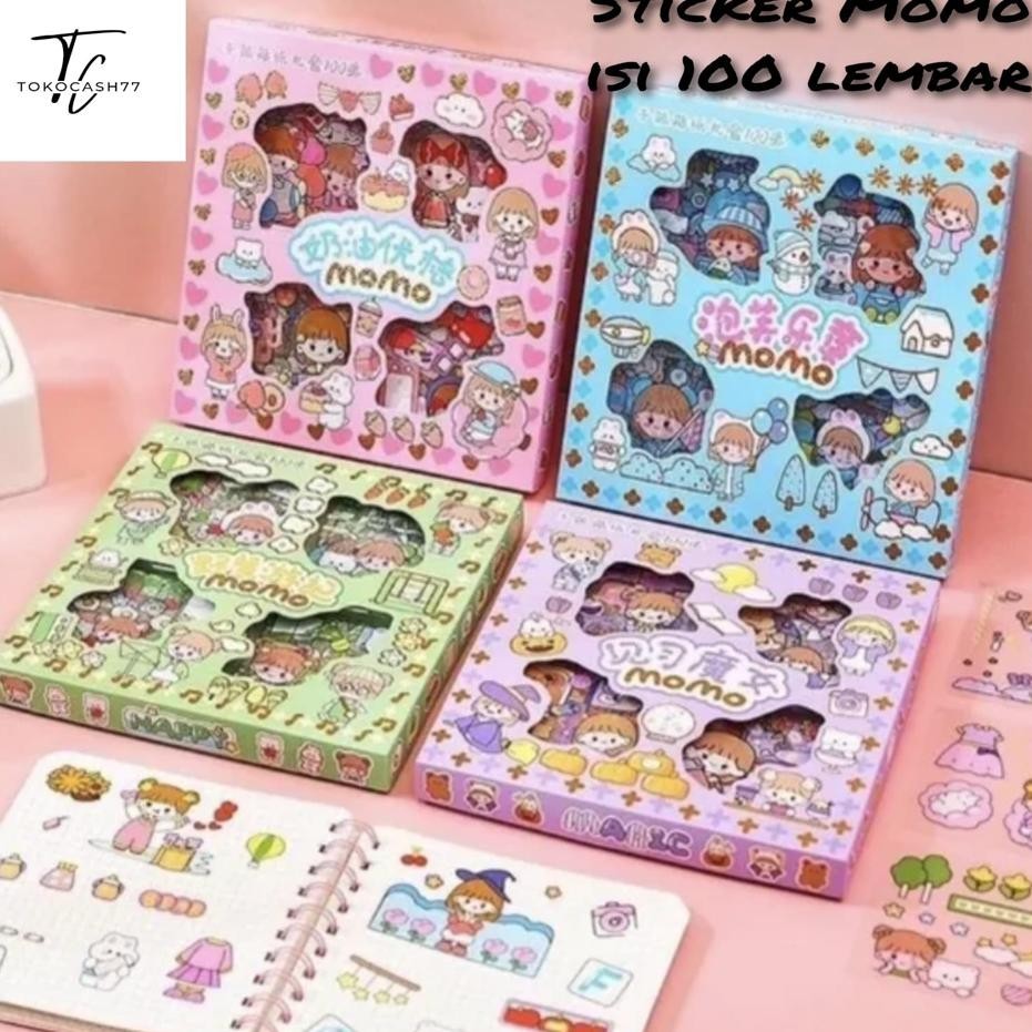 

Sticker Momo Waterproof Isi 100 Lembar Per Box Sale