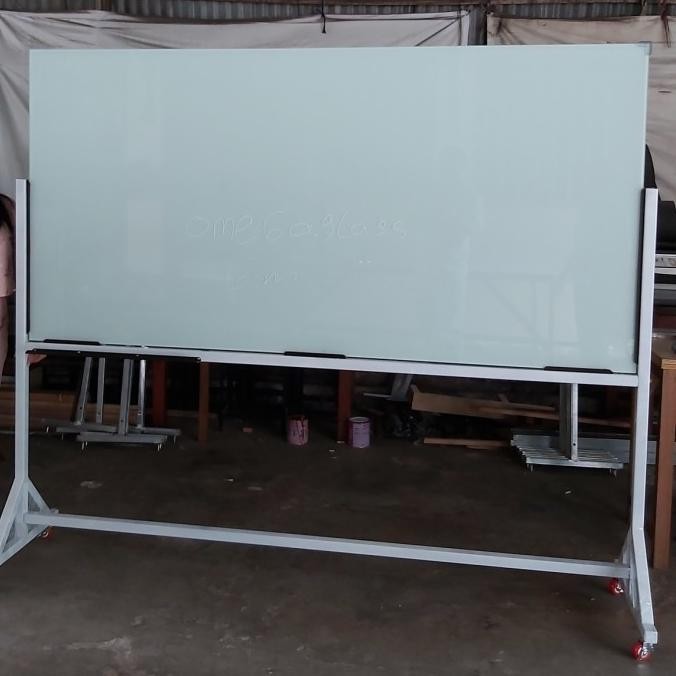 

Jual Glass Whiteboard 100 X 200Cm Nonmagnet