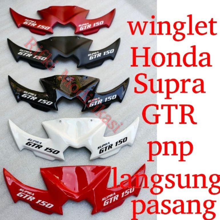 Baru Winglet Honda Supra Gtr 150 Viral