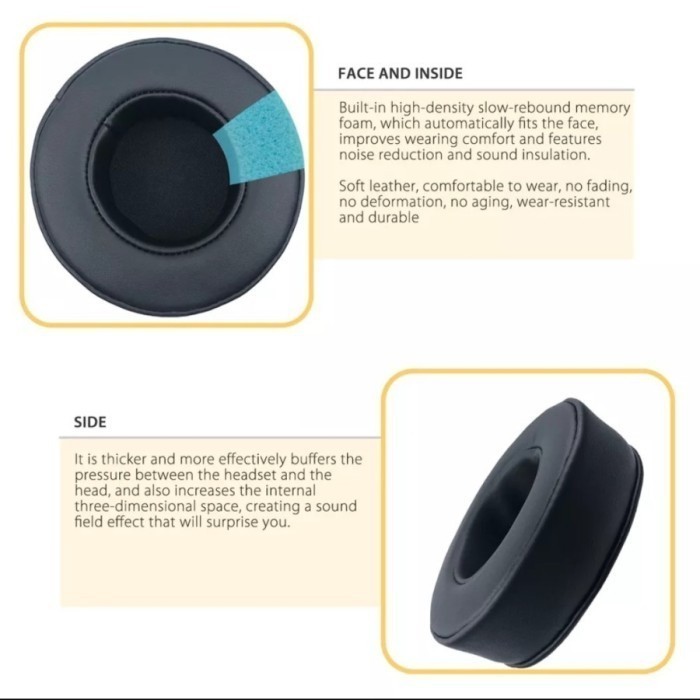 Earcup Earpad Cushion Rexus Thundervox Hx8 Hx 8 Bantalan Ear Pads Foam