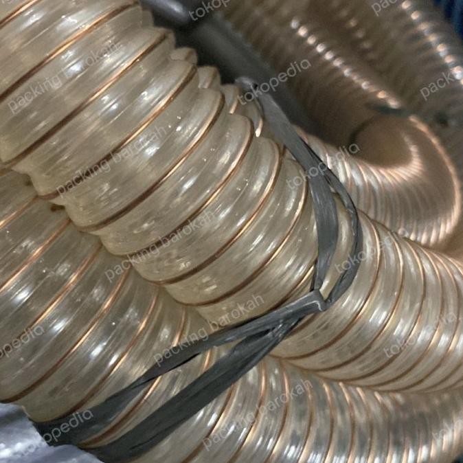 Selang Pu Ducting Hose 6"  Flexible Vacum Serbuk Alfagomma